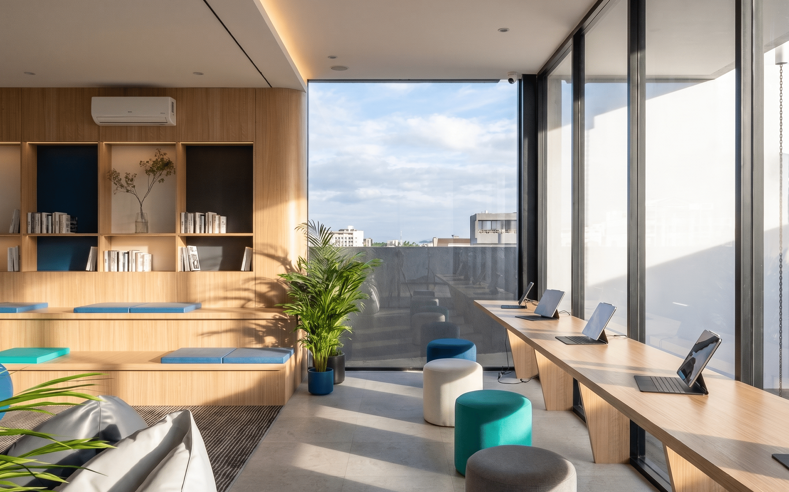 Interior Lobby Communal Space Pijar Foundation - Galeri 1